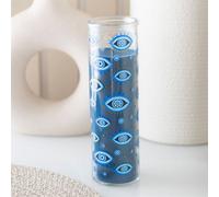 All Seeing Eye White Rose Candle Set - Mystical Celestial Decor & Gift