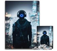 All Seing Person Adult Jigsaw Puzzles 1000 Pieces Puzzles for Adults BrainChallenging DIY Decorative Game Family Interactive Toy 1000 PCS(38x26cm)