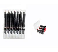 All Seven Eyeshadlow/Eyeliners shades plus Free Trio Sharpener Colour Eye Shadow and eye liner sticks