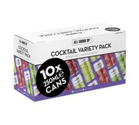 All Shook Up Cocktail Sharing Pack | 10 x 250ml | 3.4% ABV | Pre-Mixed Cans