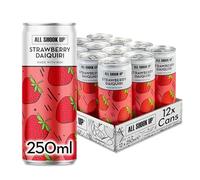 All Shook Up Strawberry Daiquiri | Cocktail Cans | 12x250ml | 3.4% ABV