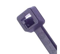 All Size 100x Releasable/Reusable Cable Ties Black Natural Zip Tie Wraps (370mm x 4.8mm, Black)