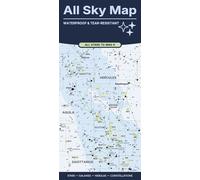 All Sky Map - Stars, constellations, and deep sky objects - waterproof