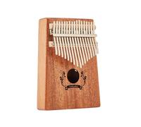 All-solid-board Mahogany Thumb Piano 17-key Kalimba Finger Piano Beginner Entry-level Instrument Kalimba Thumb Piano(Style 5)