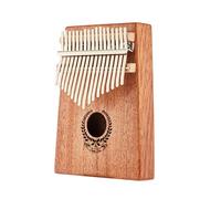 All-solid-board Mahogany Thumb Piano 17-key Kalimba Finger Piano Beginner Entry-level Instrument Kalimba Thumb Piano(Style 3)