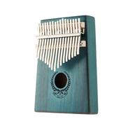 All-solid-board Mahogany Thumb Piano 17-key Kalimba Finger Piano Beginner Entry-level Instrument Kalimba Thumb Piano(Style 8)