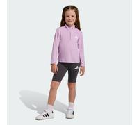 adidas Girl's GOTO PZ SPORTS SET, active purple/ice lavender/white, 4-5 Years
