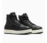 All Star Equip Hi Counter Climate High Top Trainers in Leather Black