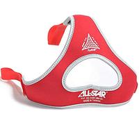 All-Star FMHPRO Scarlet Red Catcher's Face Mask Pro Delta-Flex Harness