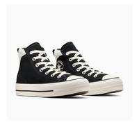 Converse Shoes (High-top Trainers) CHUCK TAYLOR ALL STAR PUFF LIFT COZY PLATFORM in Black 3.5