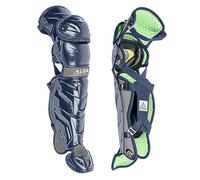 All-Star System 7 Axis Leg Guards - Youth - Elite-Level Protection with Patented LINQ Hinge, DeltaFlex Harness, Shapable Plastic Shells, and Full Coverage for Confident Blocking, Throwing, and Running