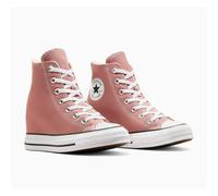 All Star Wedge Hi Seasonal Colour Trainers dark pink