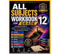 All Subjects Workbook for Grade 12: Comprehensive Practice in Algebra, Geometry, Reading, Writing, Biology, Vocabulary, and Critical Thinking with ... (Pathway to Success Workbook Series)