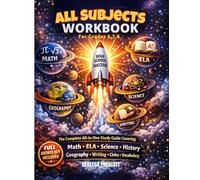 All Subjects Workbook For Grades 6-8: The Complete All-in-One Study Guide Covering Math, ELA, Science, History, Geography, Writing, Civics & ... Key Included (NextStep Learning Series)