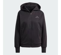 adidas Women's ALL SZN FLEECE FULL-ZIP HOODIE, black, XXS