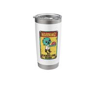 All Teachers Halloween Funny Brains Outfit Stainless Steel Insulated Tumbler