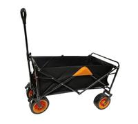 All-Terrain Camping Trailer with Wheels - Black Color for Adventurers and Campers -, Portable, Outdoor Gear for Off-Road Adventures