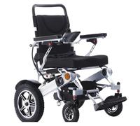 All-Terrain Electric Wheelchair 500W Powerful Motor 20AH Long-Range Battery Portable Mobility Scooter for Seniors and Disabiliti Comfortable and Easy to Use(20AH-Silvery)