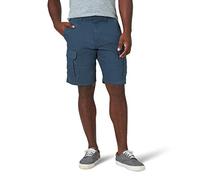 Wrangler Authentics Men's Klassische Cargo-Stretch-Shorts, Midnight Blue, 46