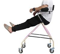 All Terrain High Walker with Arm Rest Pads for Seniors - Lightweight Folding Walker with 4 Wheels, 10 Files Adjustment, rts Up to 220 Lbs - Foldable Mobility Aid