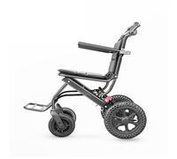 All-Terrain Ultra Lightweight Sports Wheelchair Foldable Adjustable Footrest and Seat Height, Handbrakes,Suitable for Teenagers, Adults, Seniors(Blue2,Seat Width 40cm/15.74in)