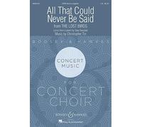 All That Could Never Be Said: Movement IX from "The Lost Birds". mixed choir (SATB divisi) a cappella. Partition de chœur.