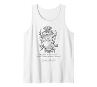 All That we See or Seem is but a Dream Within a Dream. Quote Tank Top