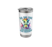 All The Cool Dragons are Reading Dragon Teacher Stainless Steel Insulated Tumbler