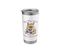 All The Cool Foxes are Reading Fox Teacher Stainless Steel Insulated Tumbler