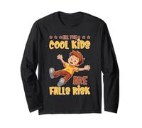 All The Cool Kids Are Falls Risk Clumsy People Long Sleeve T-Shirt