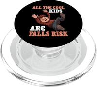 All The Cool Kids Are Falls Risk Clumsy People - PopSockets PopGrip for MagSafe
