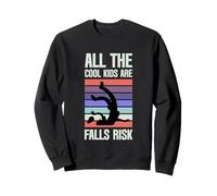 All The Cool Kids Are Falls Risk Clumsy People - Sweatshirt
