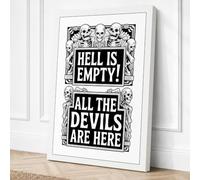 All The Devils Are Here Canvas Wall Art Print 30x20 Inch