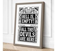 All The Devils Are Here Canvas Wall Art Print 30x20 Inch (76 x 51 cm)