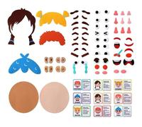 All the Feels: Feeling Cards for Children Make Faces to Describe Feelings & Emotions - 9 Emotion Cards - Social Emotional Learning Activities Toy Gift for Girl Boy