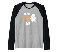 All The Ghouls Love me Raglan Baseball Tee