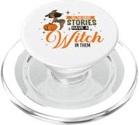 All The Great Stories Have A Witch In Them Black Witch PopSockets PopGrip for MagSafe
