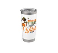 All The Great Stories Have A Witch in Them Black Witch Stainless Steel Insulated Tumbler