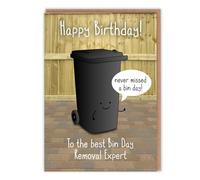 ALL THE JEST Happy Birthday Dad - Bin Day Expert