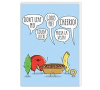 ALL THE JEST | Large Good Luck Greeting card, Funny Leaving Card, Goodbye, Good Luck, New Job, Farewell, Maternity, Retirement, Moving