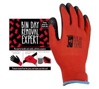 ALL THE JEST Quirky Gift for Men - Bin Day Removal Gloves - Father's Day Gifts for Men - Home Tool Kit - Gifts for Boyfriend Husband Dad - Work Gloves for DIY Gardening Hobbies Repair Jobs