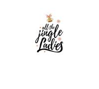 All The Jingle Ladies Sweatshirt - White - M - White