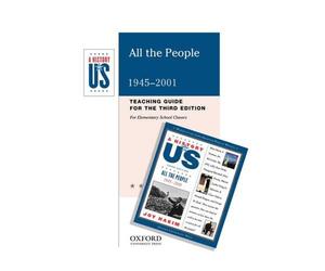 All the People: A History of US Book 10: Book 10 Teaching Guide For Elementary S