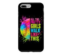 All The Pretty Girls Walk Like This Softball Game Youth Case for iPhone 7 Plus/8 Plus