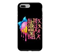 All The Pretty Girls Walk Like This Softball Game Youth Girl Case for iPhone 7 Plus/8 Plus