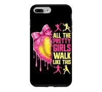 All The Pretty Girls Walk Like This Softball Player Youth Case for iPhone 7 Plus/8 Plus