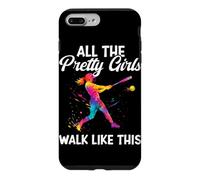 All The Pretty Girls Walk Like This Softball Player Youth Case for iPhone 7 Plus/8 Plus