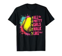 All The Pretty Girls Walk Like This Tennis Player Women Girl T-Shirt