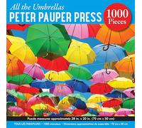 All the Umbrellas 1000 Piece Puzzle