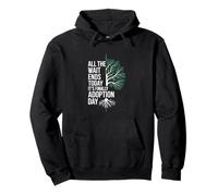 All The Wait Ends Today It's Finally Adoption Day Adopted Pullover Hoodie